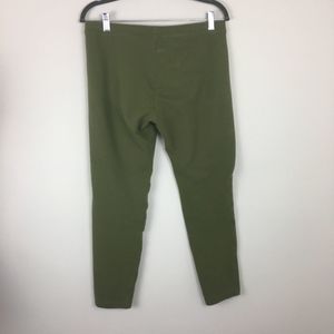 No Name leggings size lg color green.